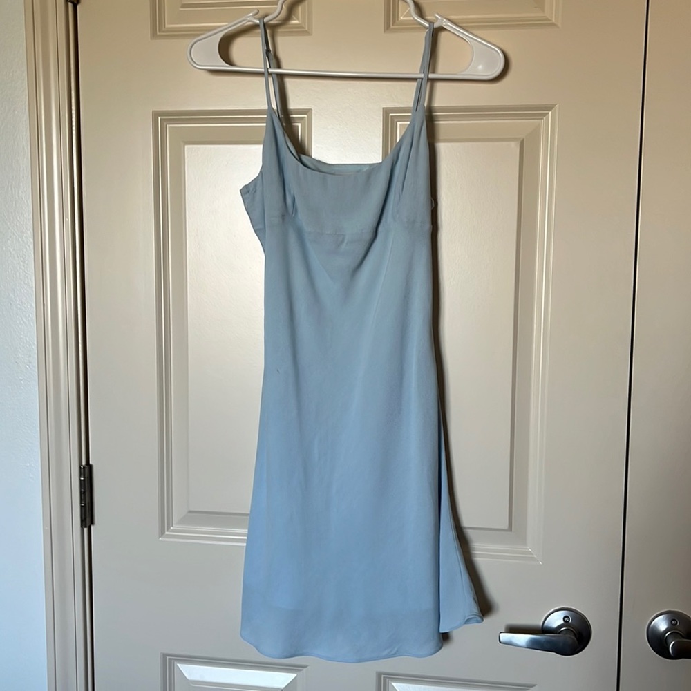 Light Blue Women’s Mini Dress